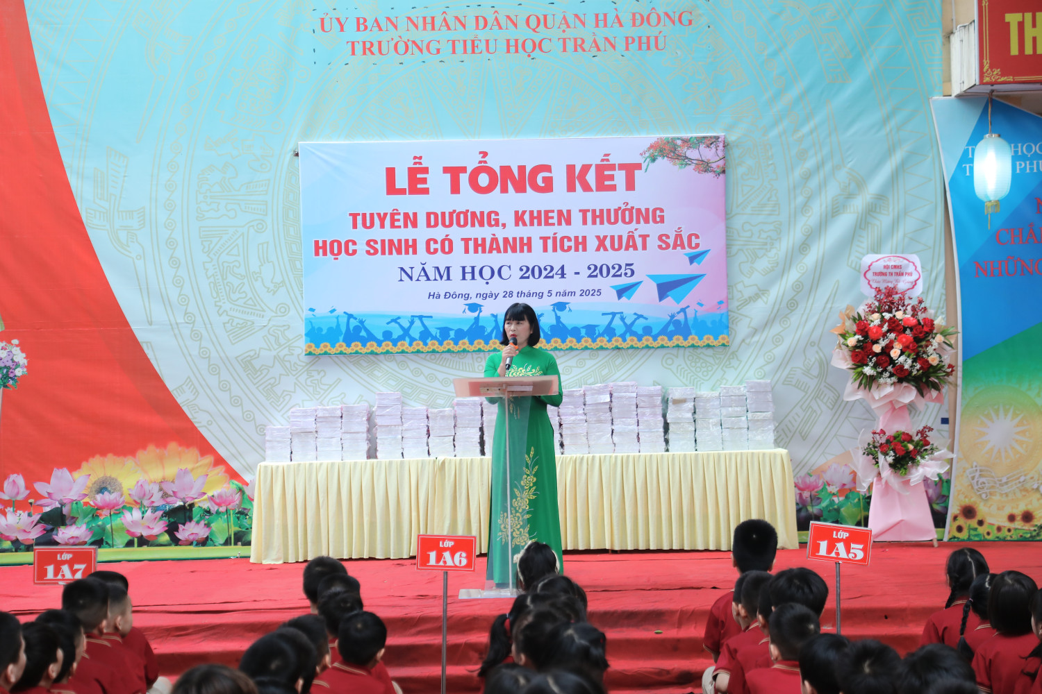 LỄ TỔNG KẾT VÀ TUYÊN DƯƠNG KHEN THƯỞNG NĂM HỌC 2024–2025